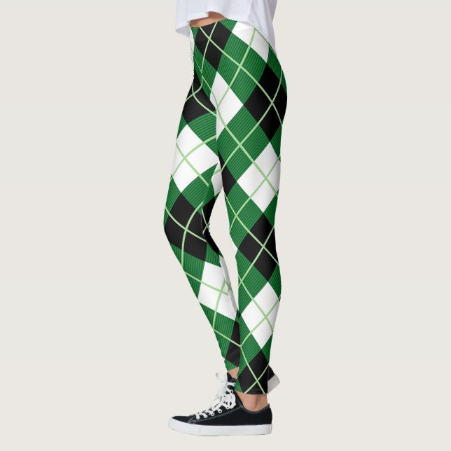 Legging Scotstee Clan Argyle Diagonal Diamond Tartan Mulhe (Esquerda)