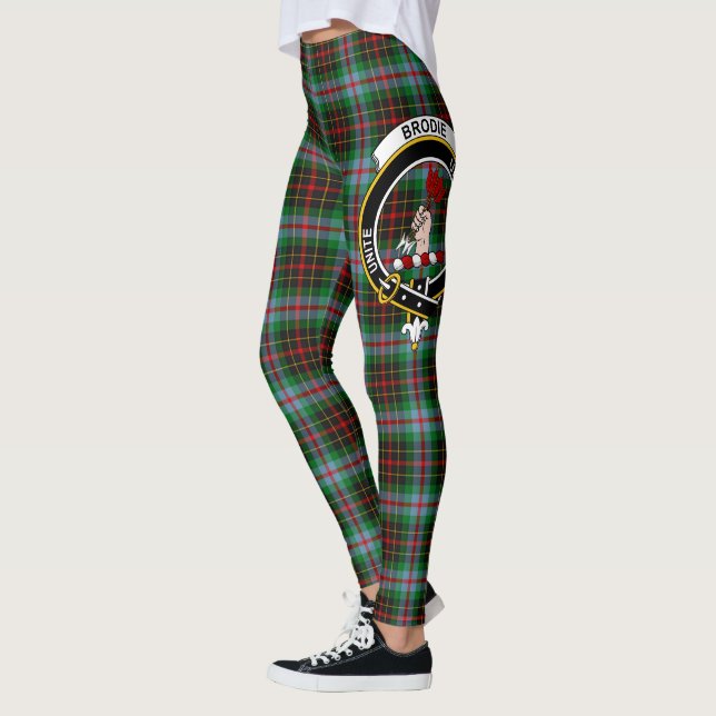 Legging Scotstee Clan Brodie Modern Crest Tartan Women (Esquerda)