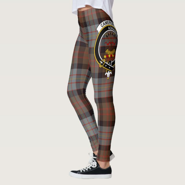 Legging Scotstee Clan Cameron De Erracht Weathered Crest (Esquerda)