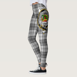Legging Scotstee Clan Douglas Cinzas Modern Crest Tartan
