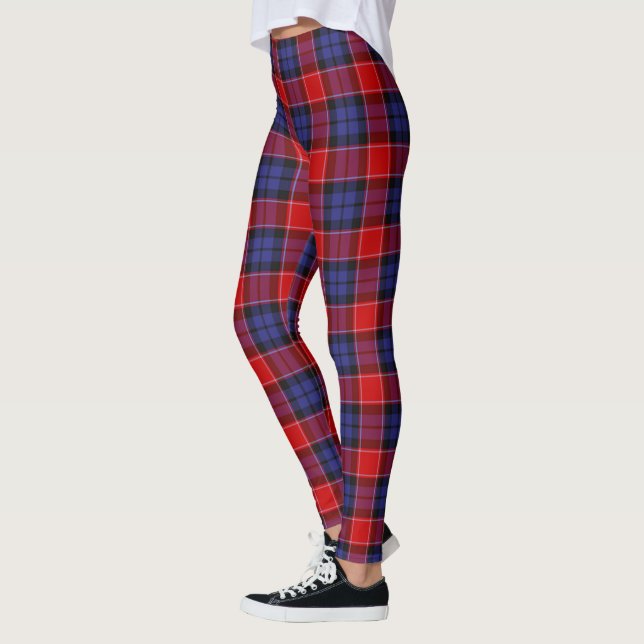 Legging Scotstee Clan Graham da Menteith Red Tartan Women (Esquerda)