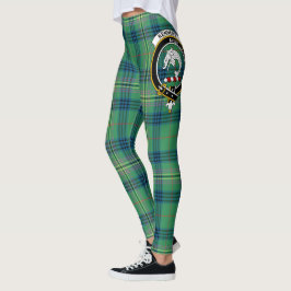 Legging Scotstee Clan Kennedy Antigo Crest Tartan Mulheres