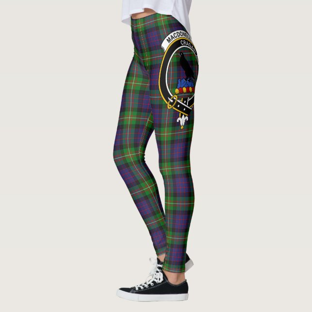Legging Scotstee Clan MacDonell de Glengarry Crest Tartan (Esquerda)
