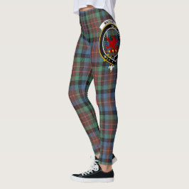 Legging Scotstee Clan MacDuff caçando antigo Crest Tartan