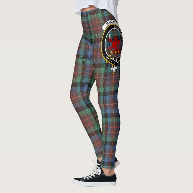 Legging Scotstee Clan MacDuff caçando antigo Crest Tartan (Esquerda)