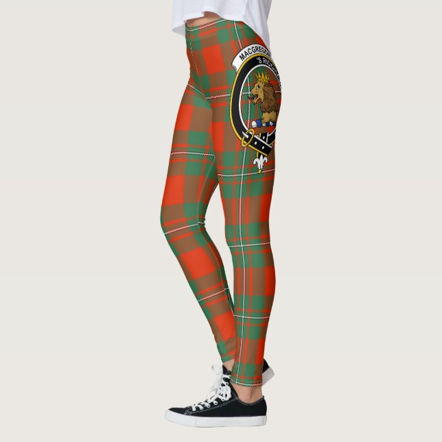 Legging Scotstee Clan MacGregor Ancient Crest Tartan Women (Esquerda)