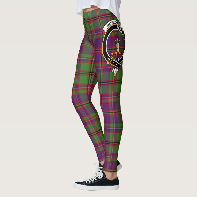 Legging Scotstee Clan MacIntyre Da Glenorchy Crest Tartan (Esquerda)