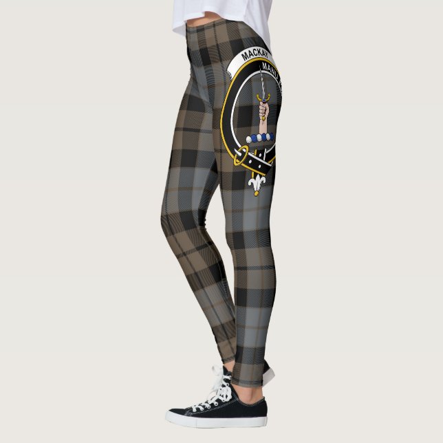 Legging Scotstee Clan MacKay Weathered Crest Tartan Women (Esquerda)