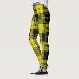 Legging Scotstee Clan MacLachlan Yellow Tartan Women