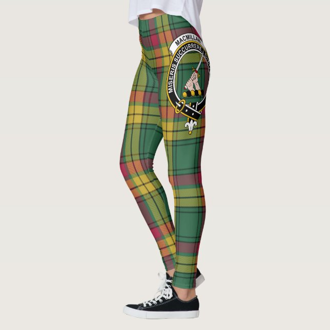 Legging Scotstee Clan MacMillan Old AncientCrest Tartan (Esquerda)
