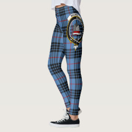 Legging Scotstee Clan MacNeill Da Barra Blue Crest Tartan