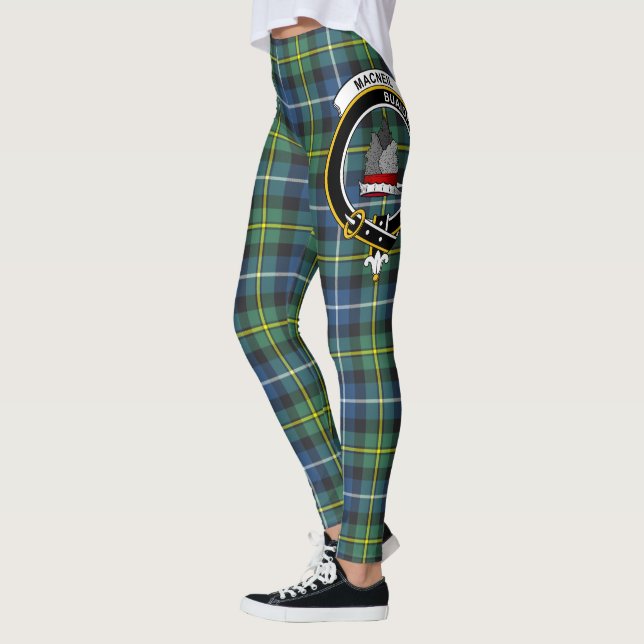 Legging Scotstee Clan MacNeill Da Crest Antiga Barra  (Esquerda)