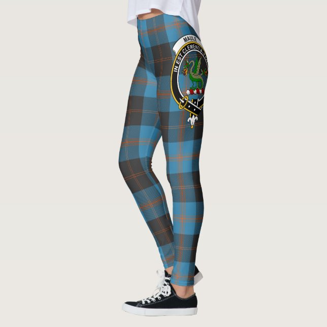 Legging Scotstee Clan Maule Antiga Crest Tartan Women (Esquerda)
