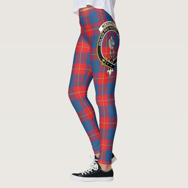 Legging Scotstee Clan McKerrell Red Crest Tartan Women (Esquerda)