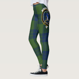 Legging Scotstee Clan Montgomery Modern Crest Tartan Women