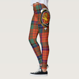 Legging Scotstee Clan Nicolson Antigo Crest Tartan Women
