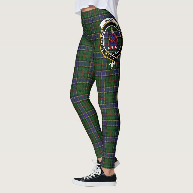 Legging Scotstee Clan Ogilvie Hunting Crest Tartan Women (Esquerda)
