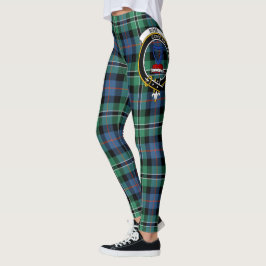 Legging Scotstee Clan Rosa Hunting Antigo Crest Tartan