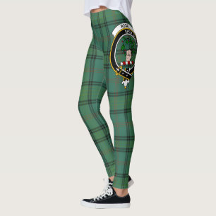 Legging Scotstee Clan Ross Hunting Antigo Crest Tartan