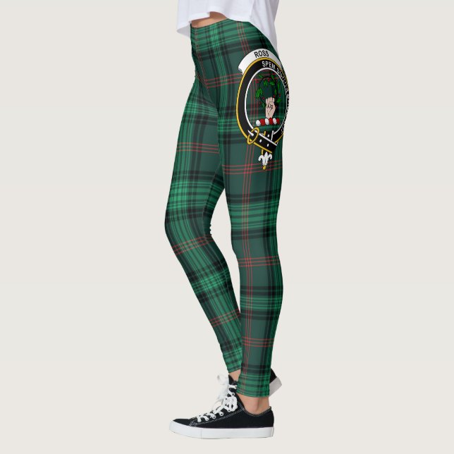Legging Scotstee Clan Ross Hunting Modern Crest Tartan (Esquerda)