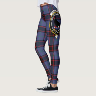 Legging Scotstee Clan Rutherford Hunting Crest Tartan Wome