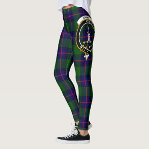 Legging Scotstee Clan Shaw Modern Crest Tartan Women