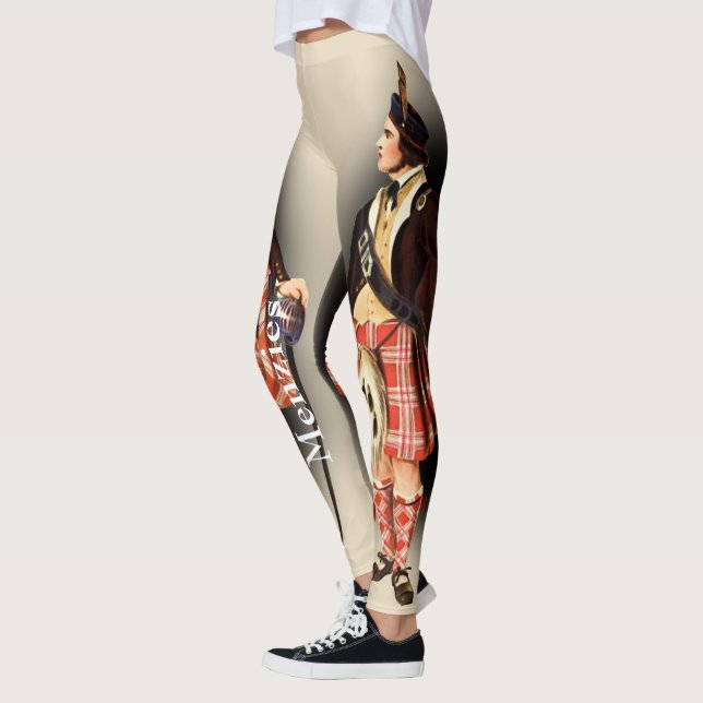 Legging Scottish Clan Menzies By R. R. McIan (Esquerda)