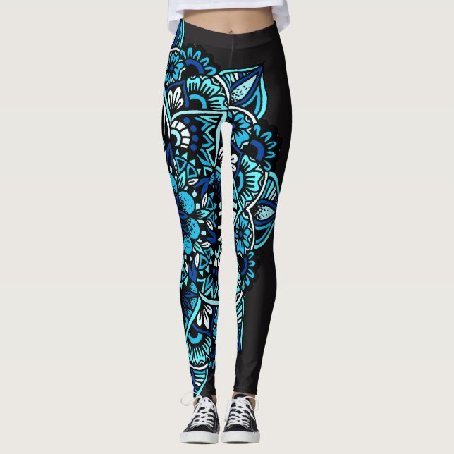 Legging Sea Toned Mandala (Frente)