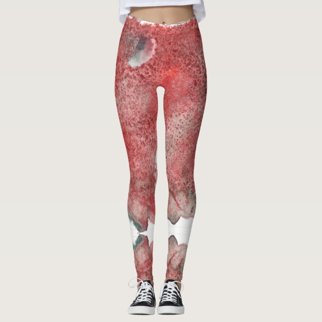 Legging Sedimento Escarlate (Frente)