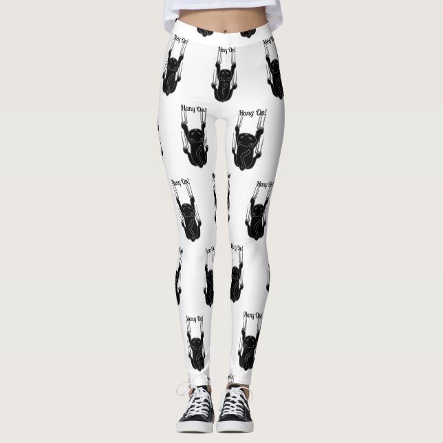 Legging Segure no Thunder_Cove de Gato Negro (Frente)