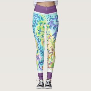 Legging Seja flexível expressam sua liberdade - ioga