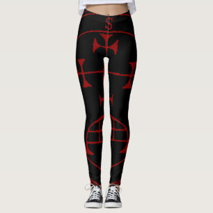 Legging Selo de caneleiras feitas sob encomenda de