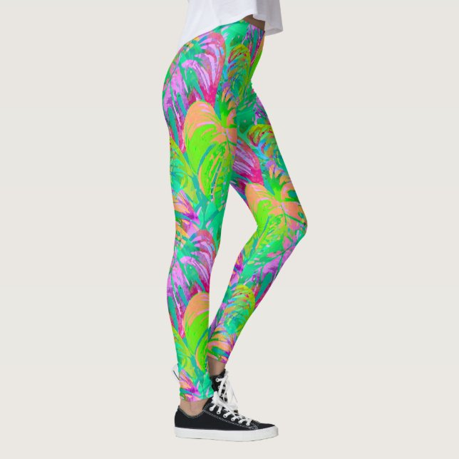 Legging Selva Alienígena Psicodélica Psicótica (Direita)