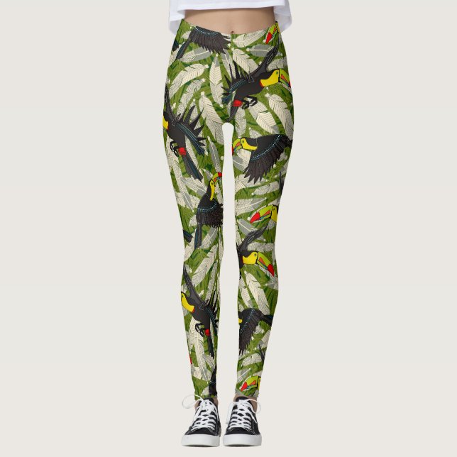 Legging selva de tucano (Frente)