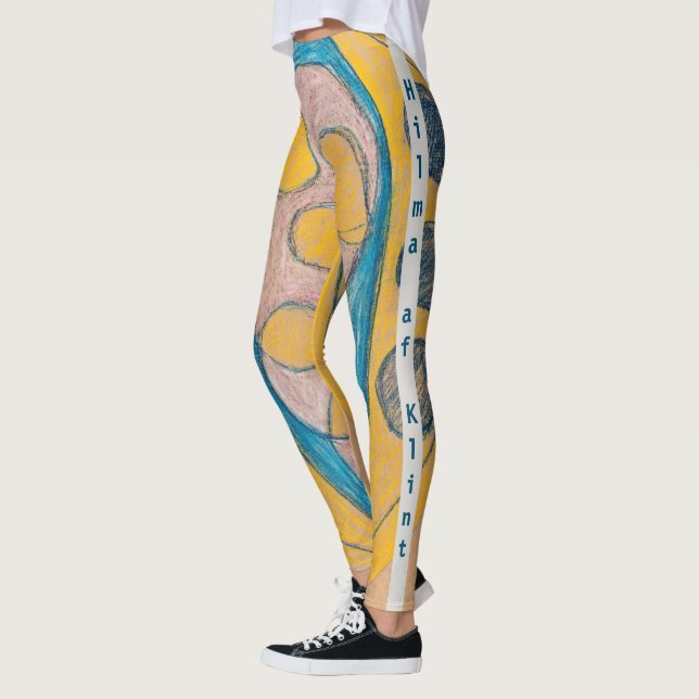 Legging Sem título, 1908 por Hilma af Klint (Esquerda)