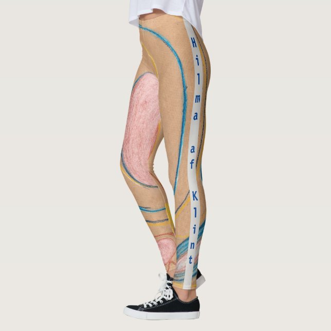 Legging Sem título, 1908 por Hilma af Klint (Esquerda)