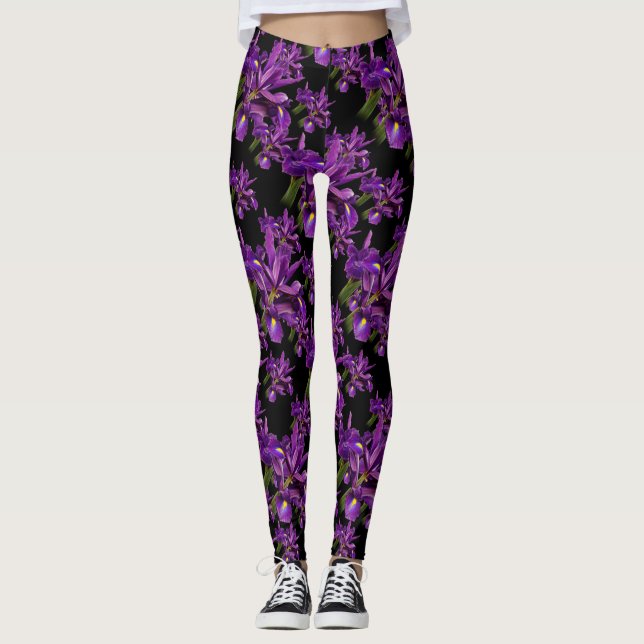 Legging Sensação Neerlandesa Roxo (Frente)