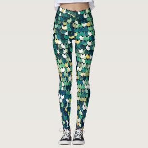 Legging Sequências Verde Funky