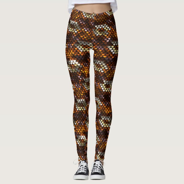 Legging Sequins de Cor de Outono (Frente)