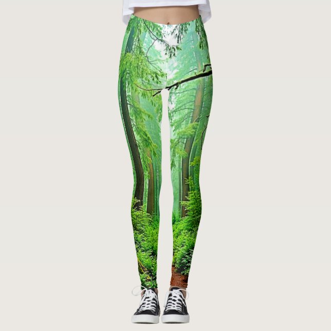 Legging Sequoia Floresta Mistura Design (Frente)