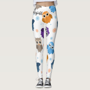Legging Ser Corujas Isoláveis