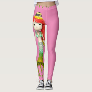 Legging Sereia Cuja Sereia É Gastante, Thunder_Cove