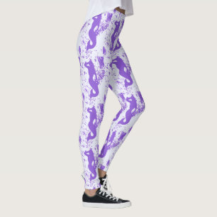 Legging sereias de lavanda