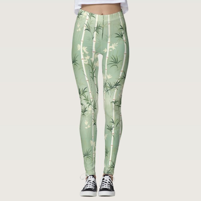 Legging Serena Flor de Bambu Asiática  (2) (Frente)