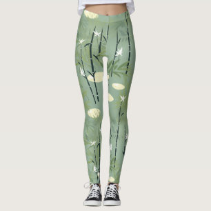 Legging Serena Flor de Bambu Asiática  (5)