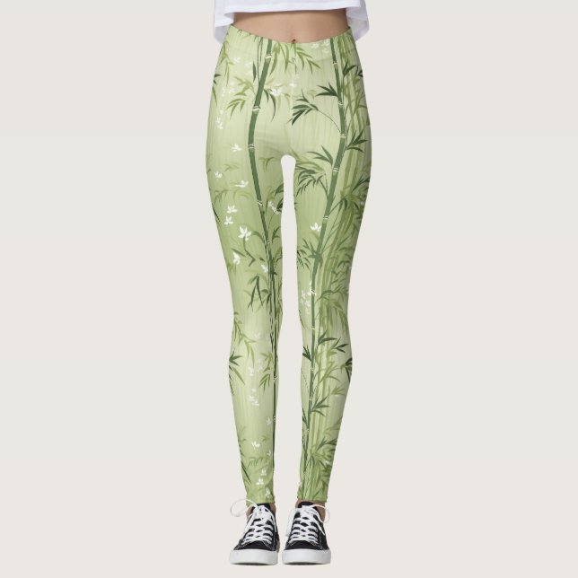 Legging Serena Flor de Bambu Asiática  (6) (Frente)