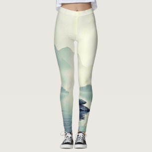 Legging Serenidade do Lago Tranquil Mountain