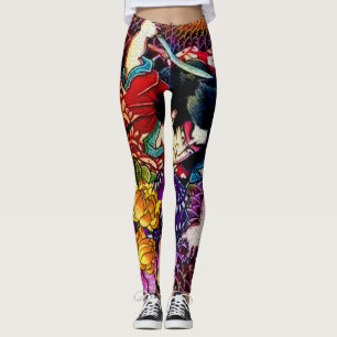 Legging Serpente de combate do samurai