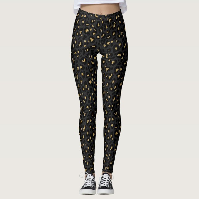 Legging Shadow Leopard Print (Frente)