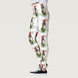 Legging Shepherd Christmas australiano